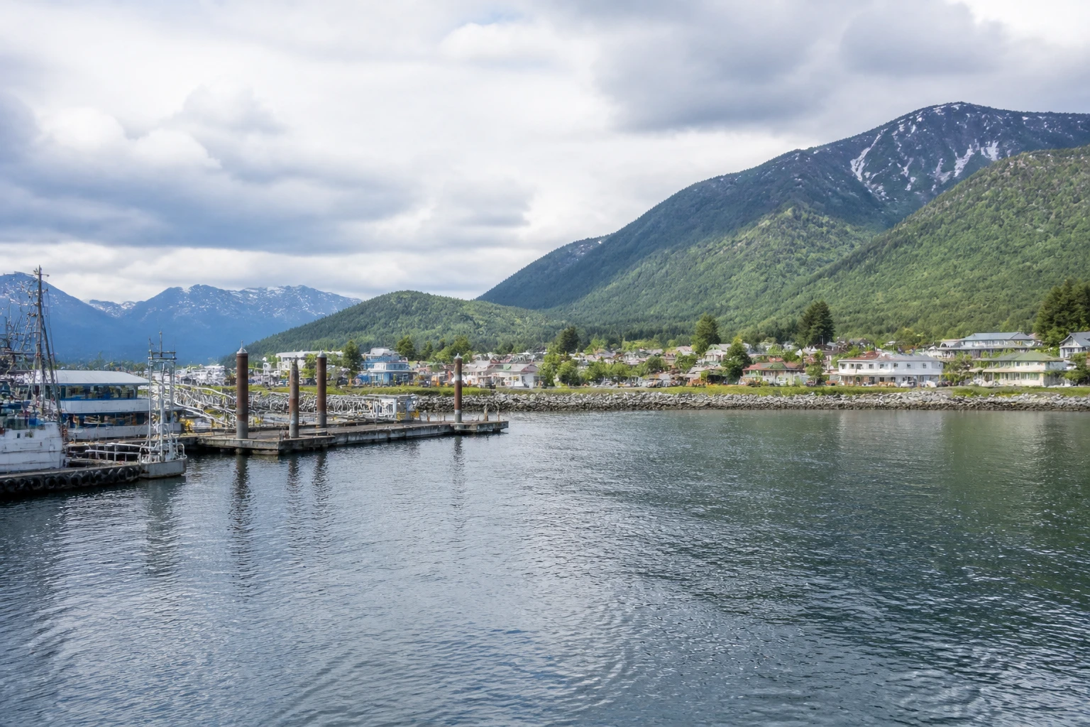 Representative cruise port destination view: Haines, United States; passenger waterfront and harbor water, not an exact landmark photograph.