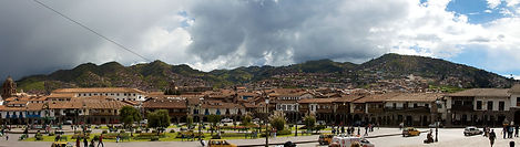 the historic Plaza de Armas in Cusco, Peru, a destination or experience featured on the Peru Splendors with Peru's Amazon tour