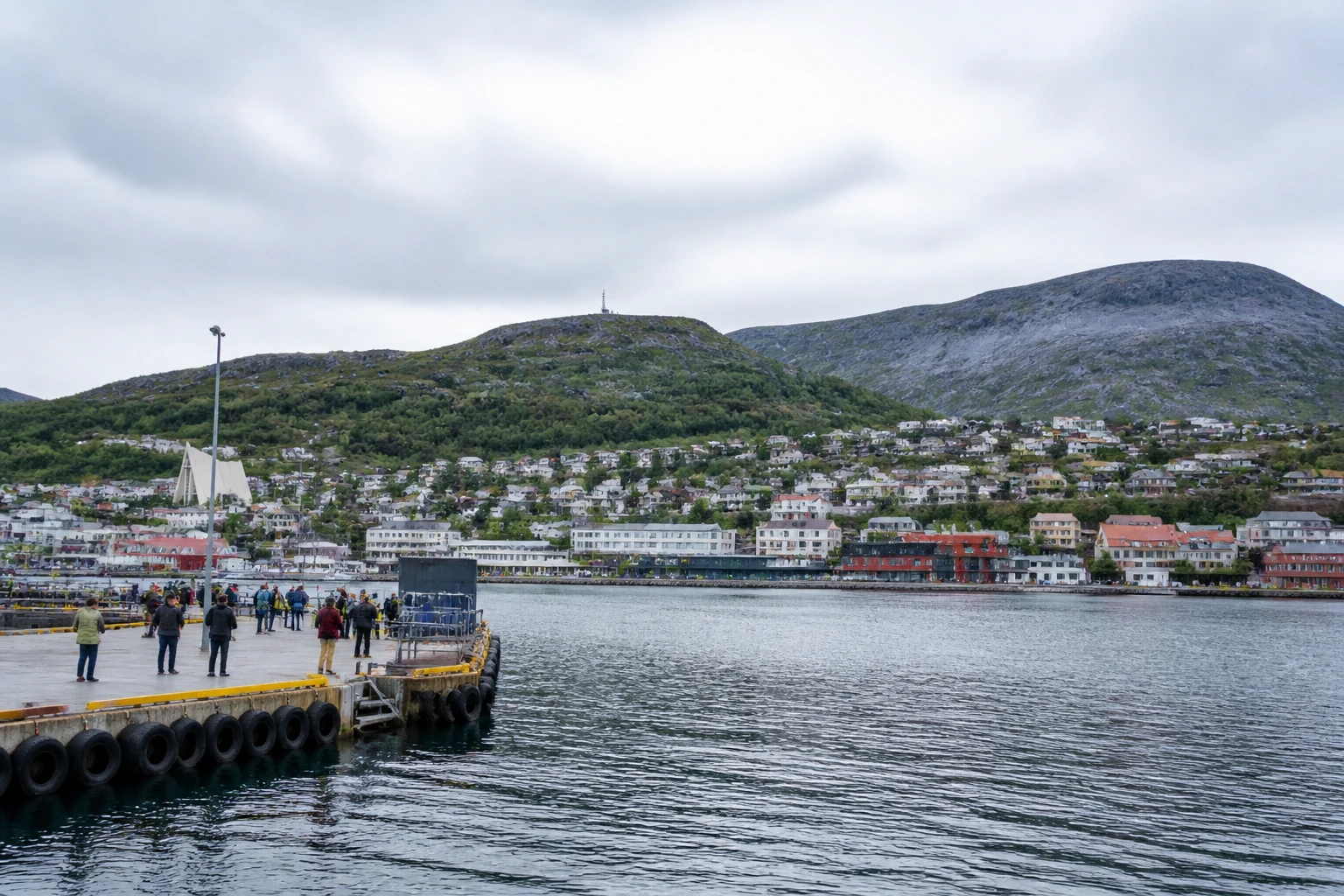 Representative cruise port destination view: Alta, Norway; passenger waterfront and harbor water, not an exact landmark photograph.