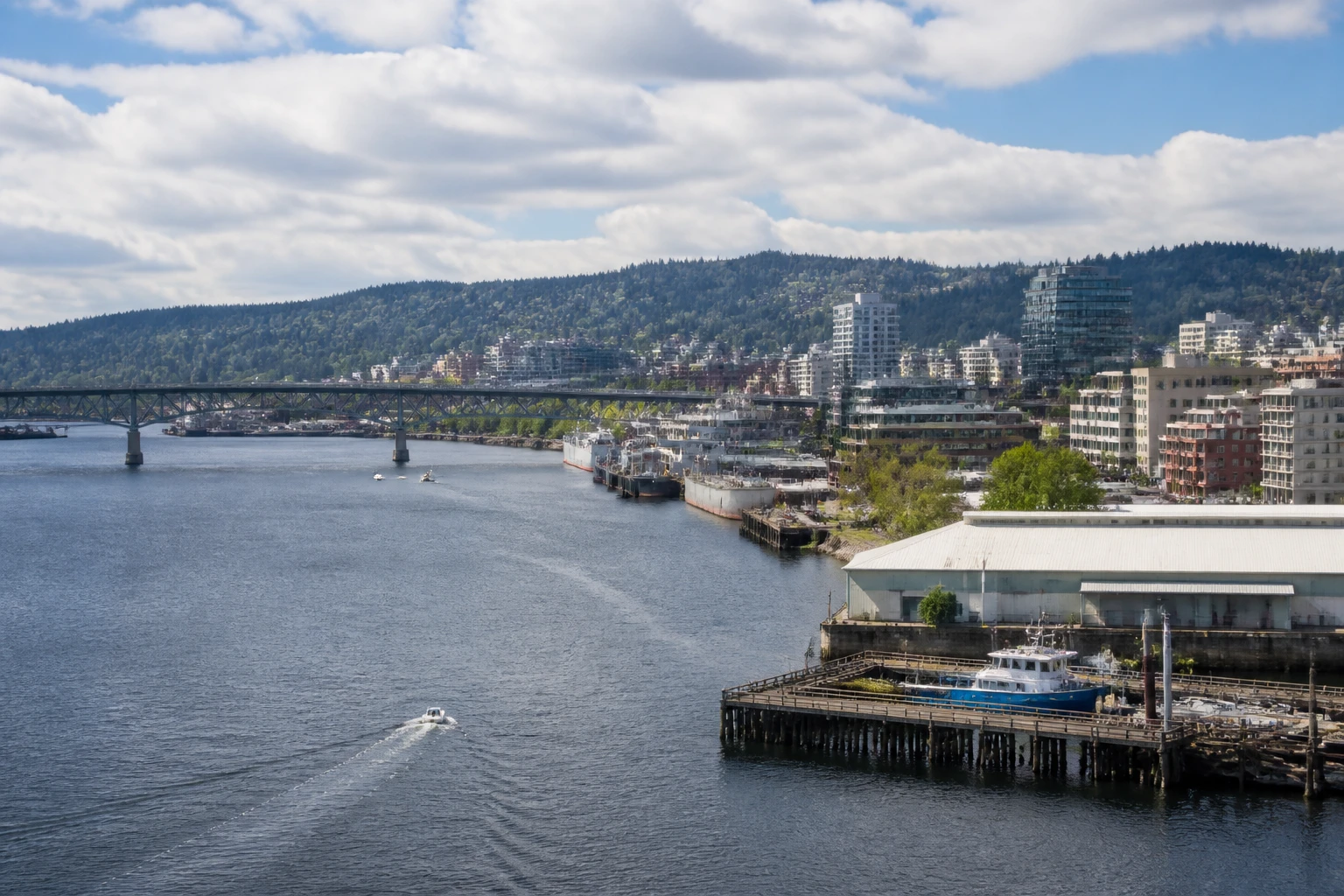 Representative cruise port destination view: Portland, United States; passenger waterfront and harbor water, not an exact landmark photograph.