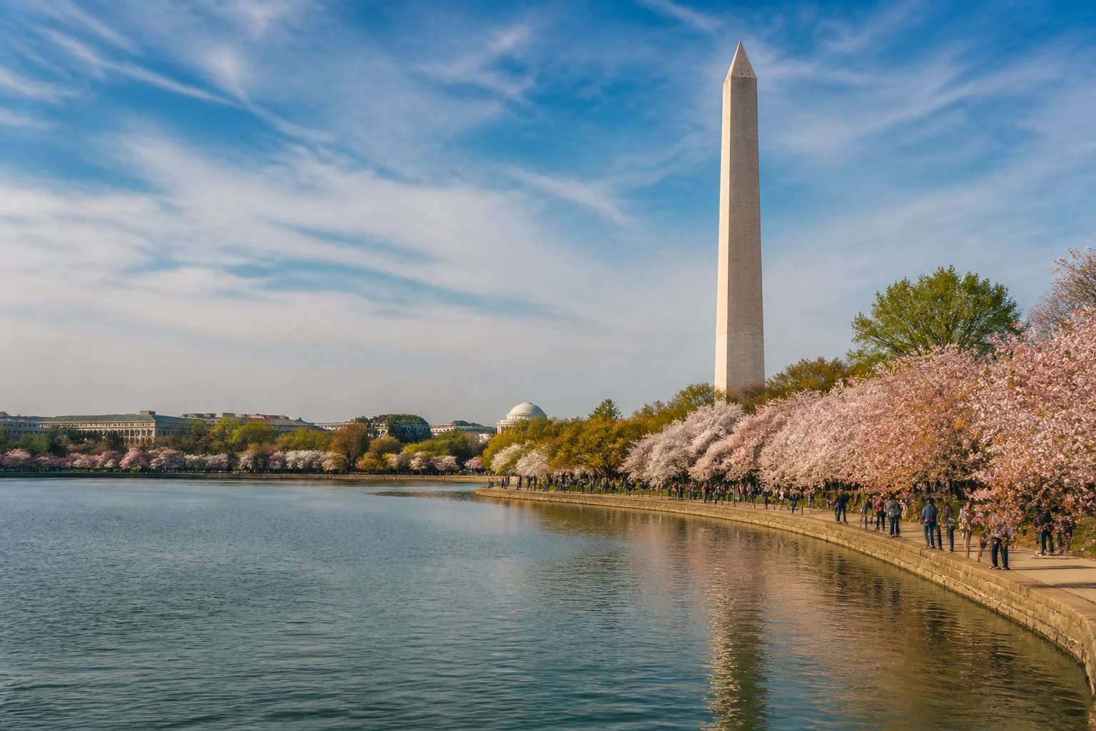 Representative city destination view: Washington, DC, United States; local streetscape and regional architecture, not an exact landmark photograph.