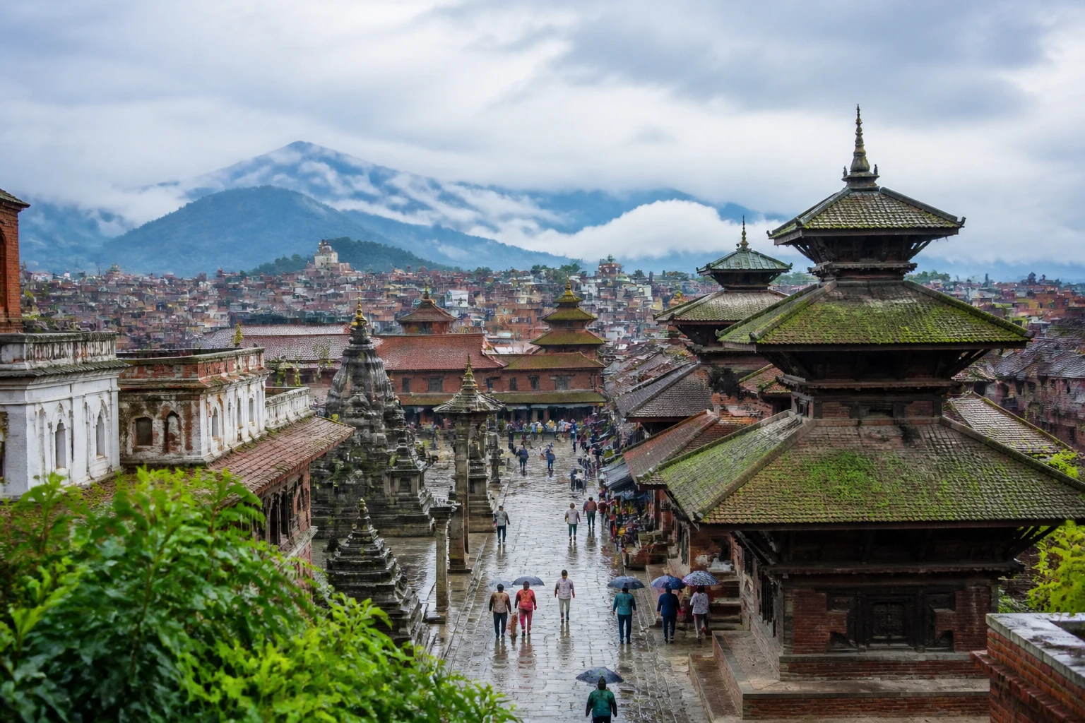 Representative mountain destination view: Kathmandu, Nepal; mountain or canyon terrain and regional vegetation, not an exact landmark photograph.