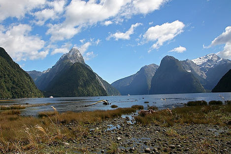 Milford Sound, New Zealand, a destination or experience featured on the Treasures of New Zealand: Heritage, Vines and Vistas Globus tour