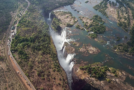 Victoria Falls, a destination or experience featured on the Splendors of South Africa and Victoria Falls with Chobe National Park Globus tour