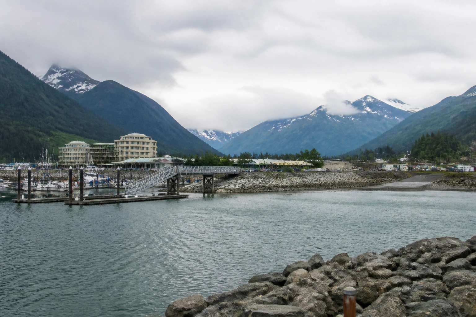 Representative cruise port destination view: Whittier, United States; passenger waterfront and harbor water, not an exact landmark photograph.