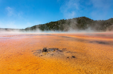 Grand Prismatic Spring, a destination or experience featured on the America's National Parks Globus tour