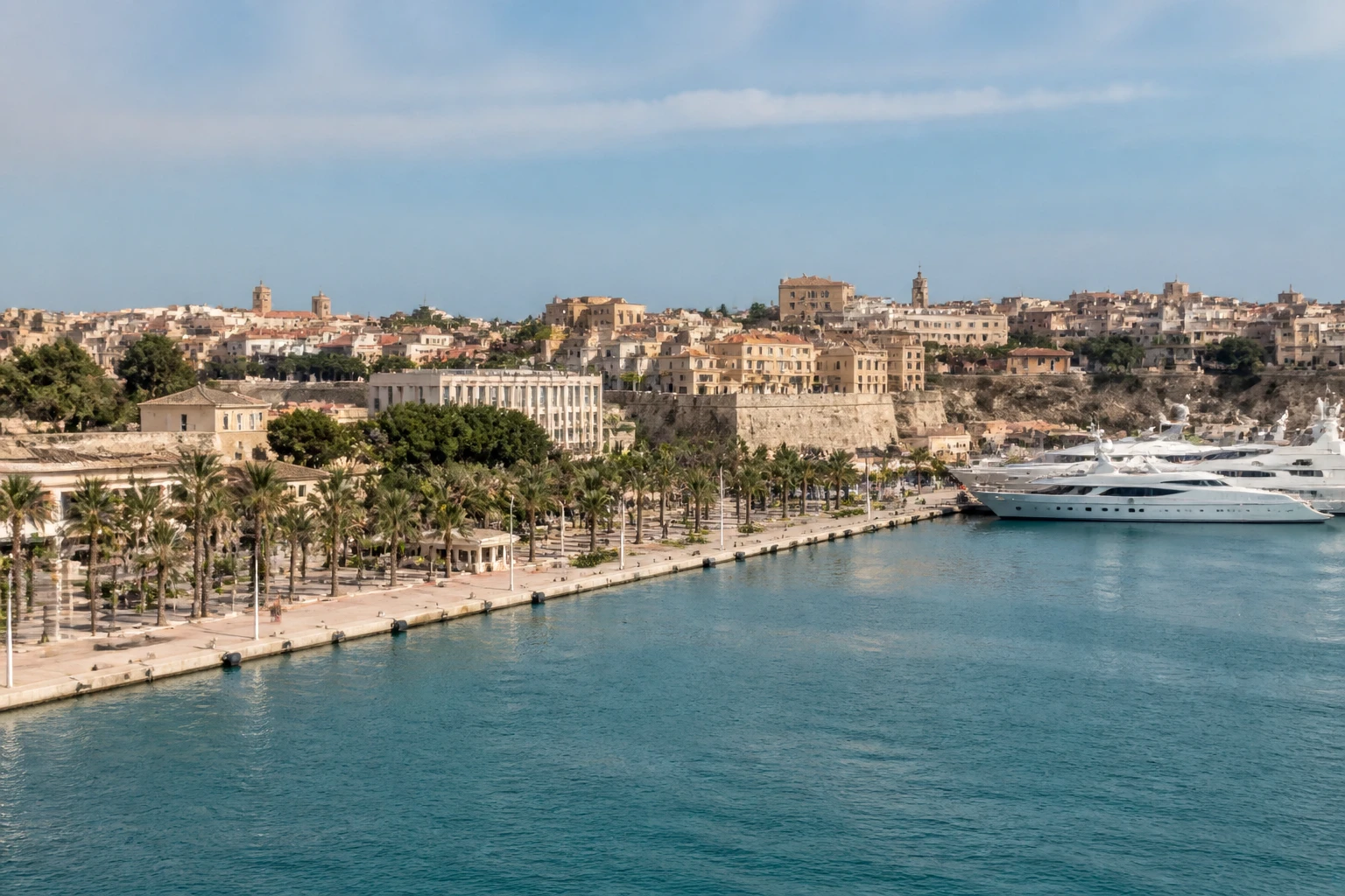 Representative cruise port destination view: Tarragona, Spain; passenger waterfront and harbor water, not an exact landmark photograph.