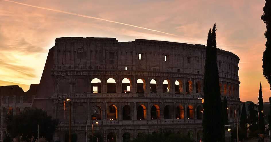 Roman Colosseum at Sunset, a destination or experience featured on the The Best of Italy Globus tour