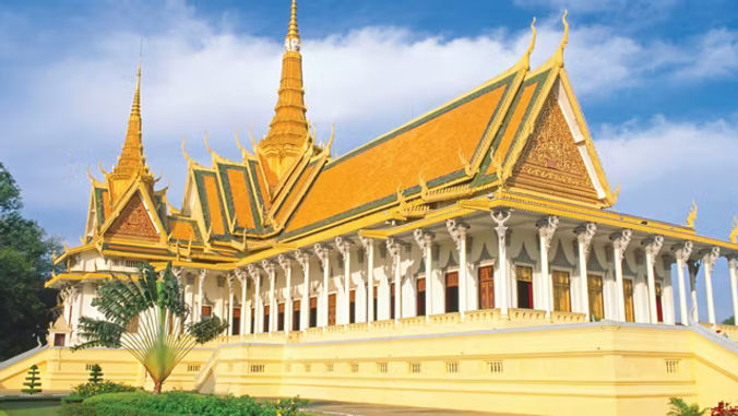 Royal Palace in Phnom Penh, Cambodia featured on the Viking Magnificent Mekong river cruise