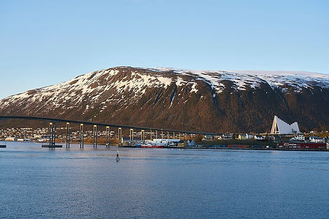 Arctic Cathedral in Tromso, a destination or experience featured on the Norwegian Fjords Escape with Northern Lights Globus tour
