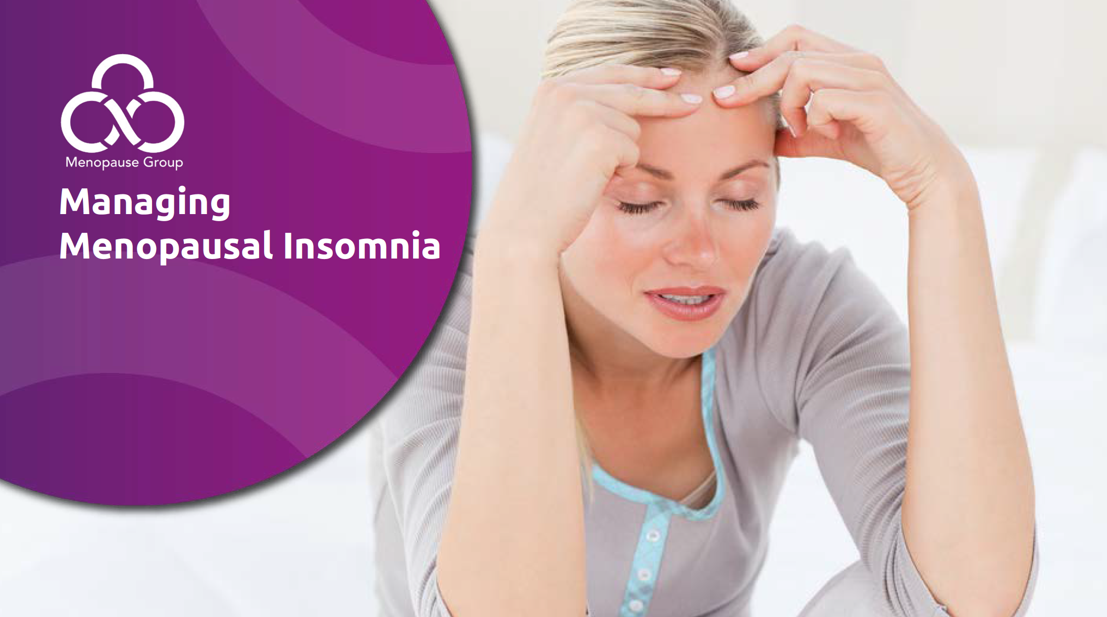 Managing Menopausal Insomnia