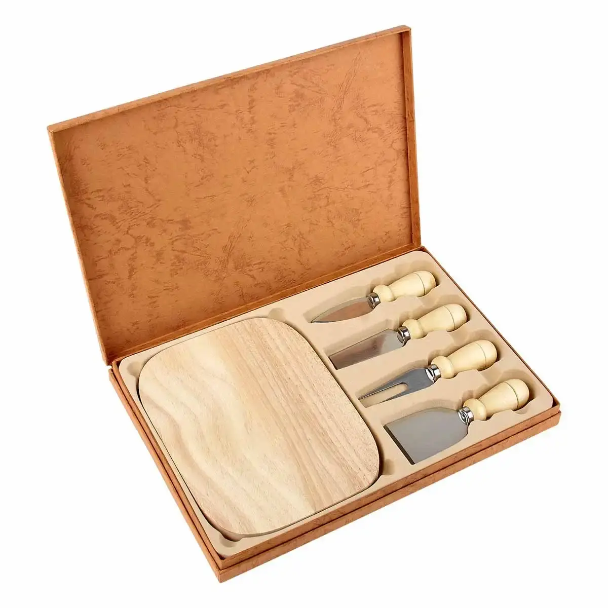 Set Asturias personalizado con tabla y cuchillos