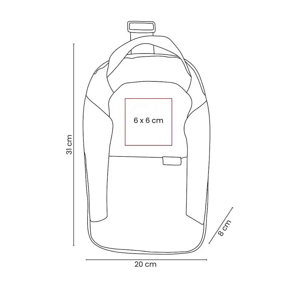 Miniatura: mochila urbana compacta para uso diario