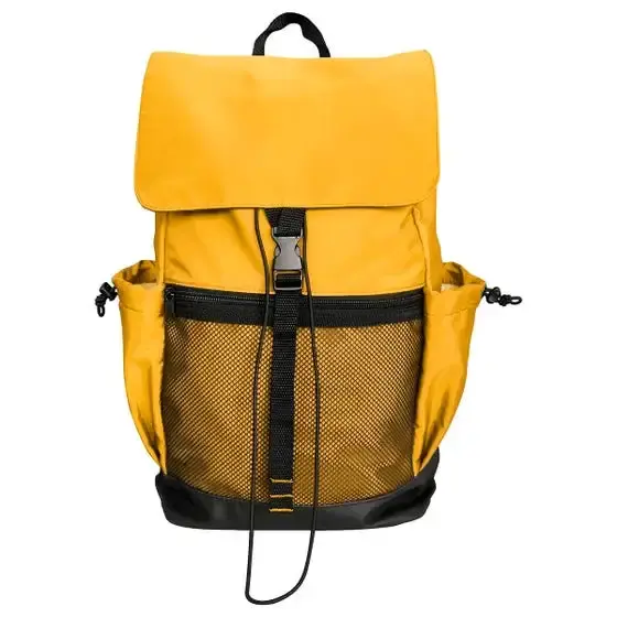 Miniatura: mochila promocional con solapa y bolsillo frontal