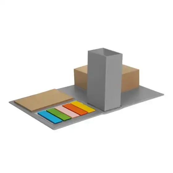 Miniatura: porta notas con banderines adhesivos