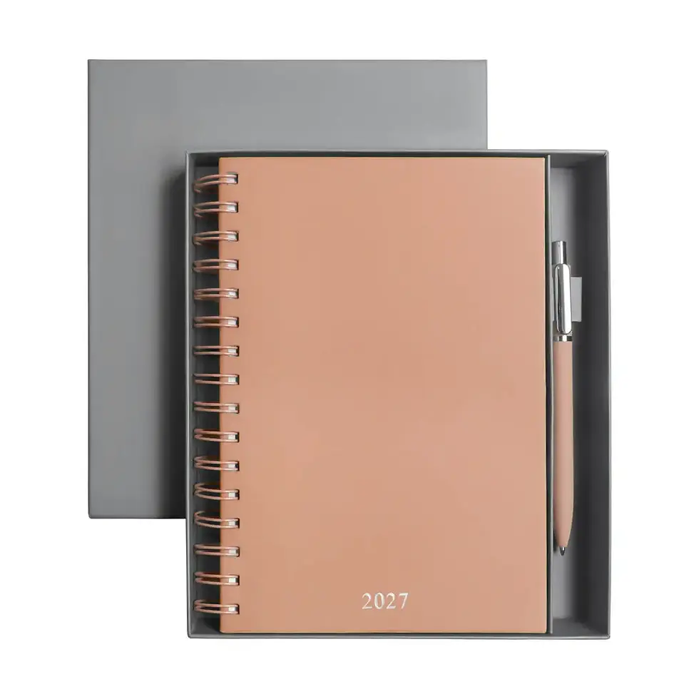 Miniatura: Agenda profesional con caja de regalo.