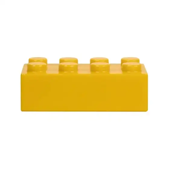 Bloque Antiestrés Personalizado | Figura de PU con Forma de Pieza de Construcción El Bloque Antiestrés Personalizado (Anti S