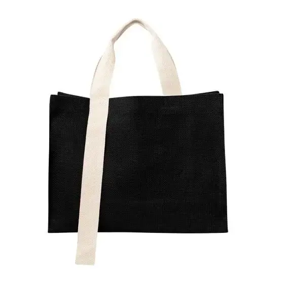 Miniatura: Bolsa ecológica con fuelle e interior plastificado resistente