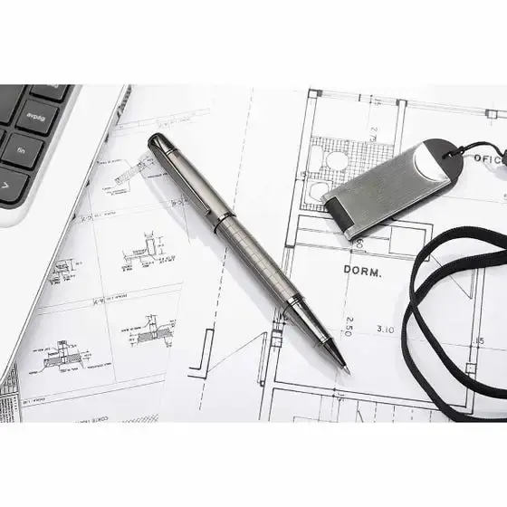 pluma metálica de acero inoxidable para regalos empresariales