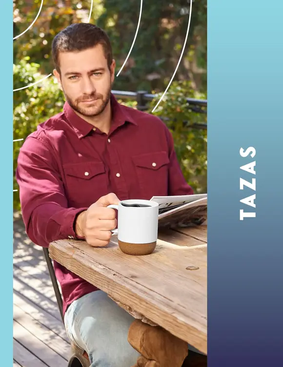 Descubre nuestro catálogo de tazas, cilindros y termos. Perfectos para promocionar tu marca o como regalo especial. Personaliza cada pieza y haz que tu mensaje destaque.