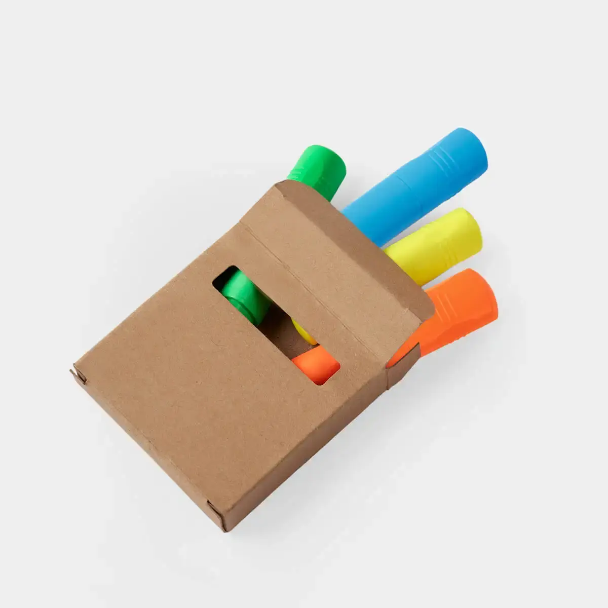 Set DASH de mini marcatextos con estuche de ventana.