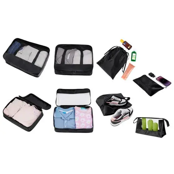 bolsas organizadoras de viaje con malla devika