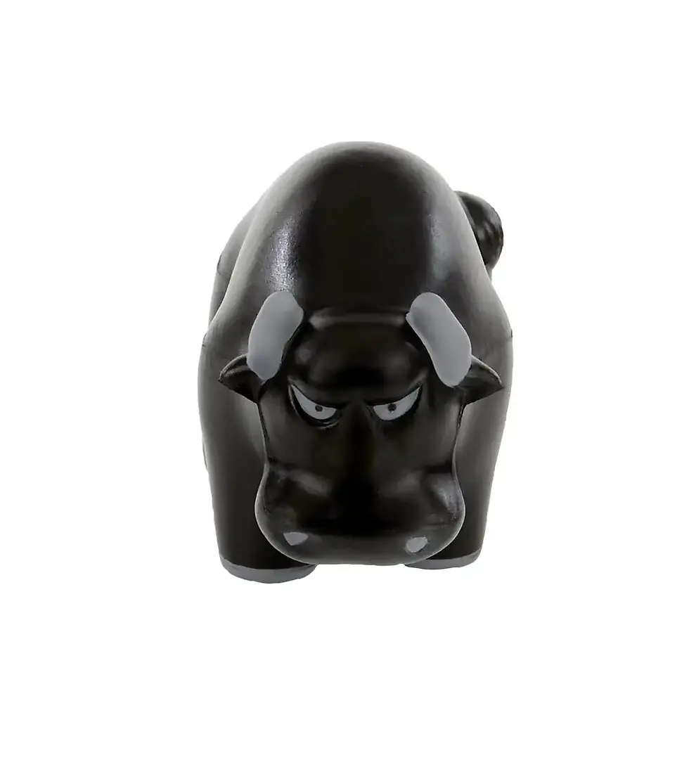 Toro Antiestrés Personalizado | Figura Antiestrés de PU Ideal para Regalos Promocionales El Toro Antiestrés Personalizado (A