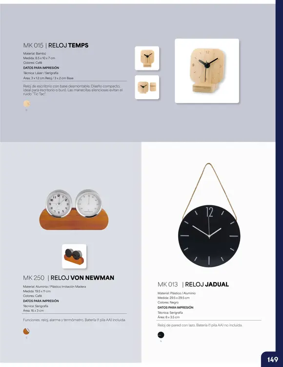 Descubre en nuestro catálogo de oficina una amplia gama de artículos personalizables para impulsar tu marca. Desde elegantes bolígrafos y prácticas libretas, hasta funcionales agendas y calendarios de escritorio. Equipa tu equipo con promocionales de calidad que reflejen profesionalismo y mantengan tu logo siempre presente en el día a día.