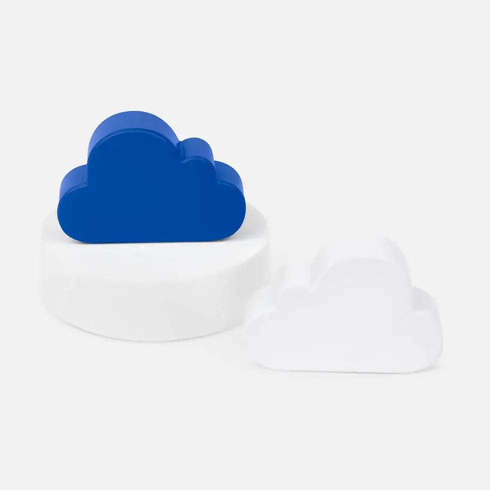 antiestrés nube personalizado con logo