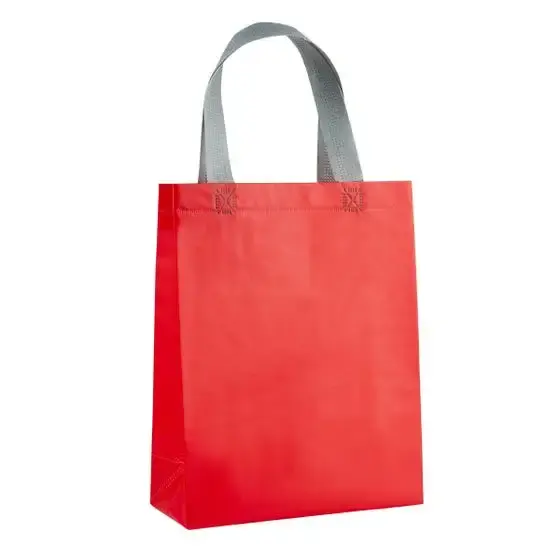 Miniatura: Bolsa con fuelle lateral y asas duraderas Non Woven