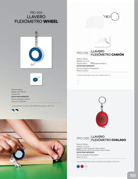 Descubre nuestra selección de herramientas promocionales prácticas y duraderas, ideales para dejar una impresión útil. Explora también nuestra variedad de llaveros personalizables, desde diseños clásicos hasta opciones novedosas, perfectos para llevar tu marca a todas partes. ¡Un catálogo pensado para destacar tu negocio en cada detalle!