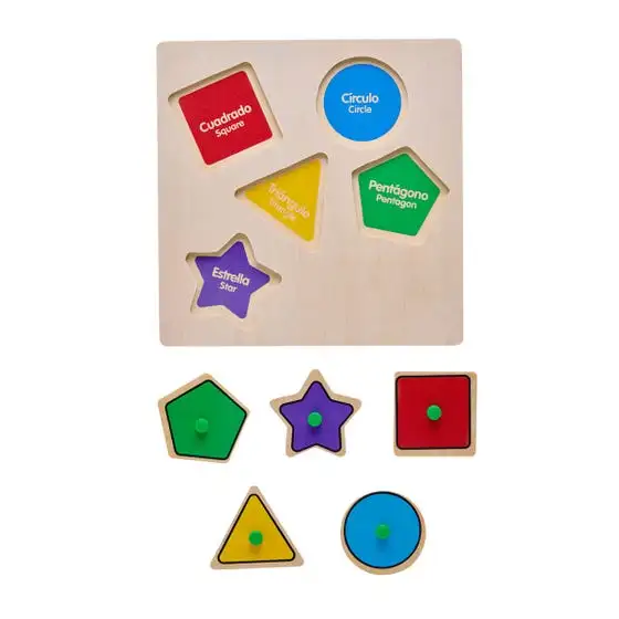 Juego Didáctico HAPPY de Madera