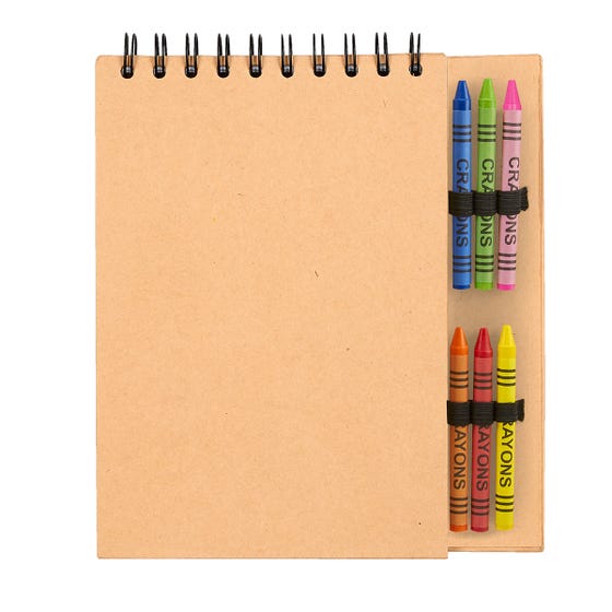 Libreta para Colorear MONTAGNE Infantil