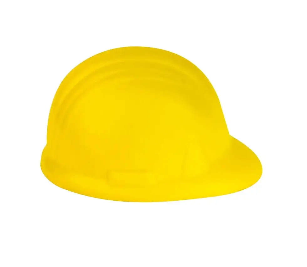 Antiestrés Casco de Seguridad Personalizado | Regalo Promocional para Empresas El antiestrés con forma de casco de seguridad