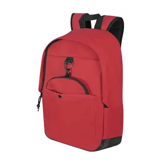 Miniatura: vista frontal de mochila doku con bolsillo de botón