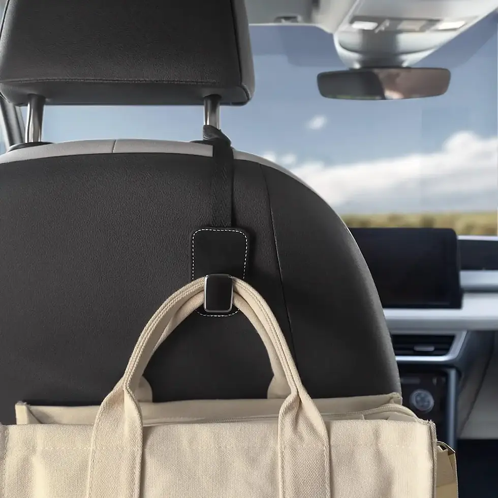 Miniatura: gancho para auto ideal para mochilas y accesorios