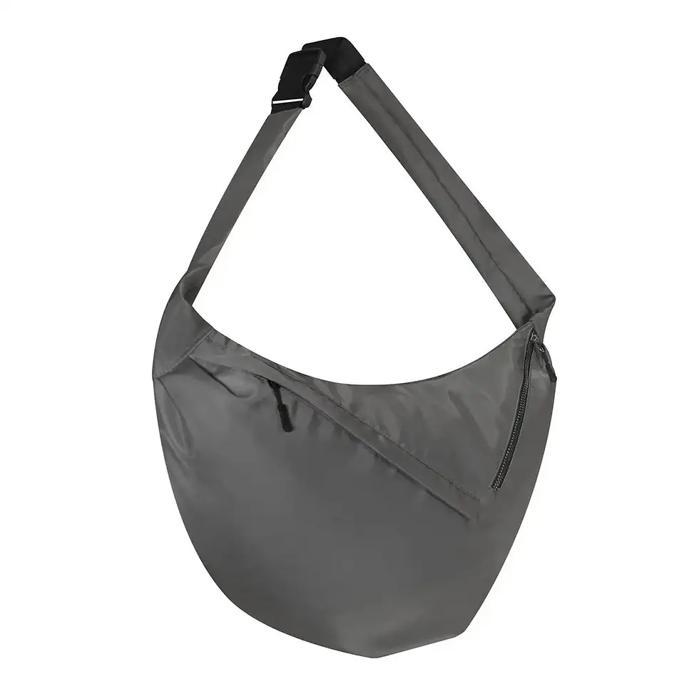 bolso crossbody promocional con múltiples bolsillos