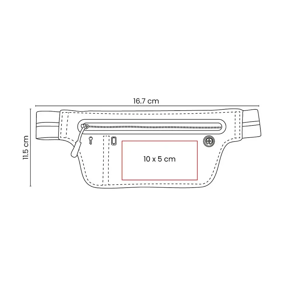 Thumbnail: Cangurera con detalles reflejantes para seguridad