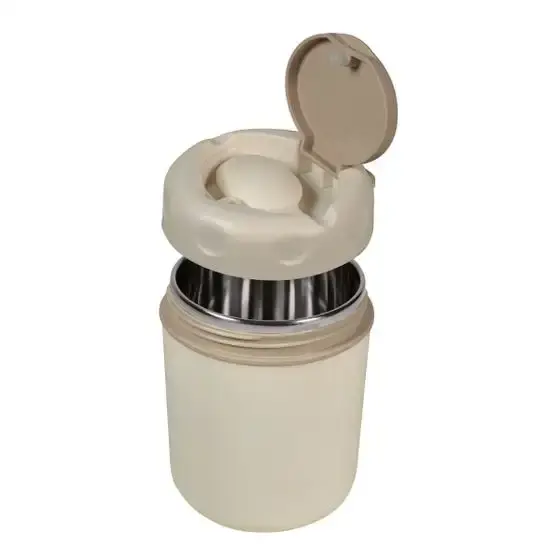 portaviandas misto Contenedor de alimentos con interior de acero inoxidable, perfecto para conservar la temperatura los alime