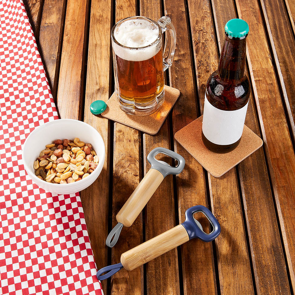 Miniatura: Abridor de botellas Kaupi con acero inoxidable