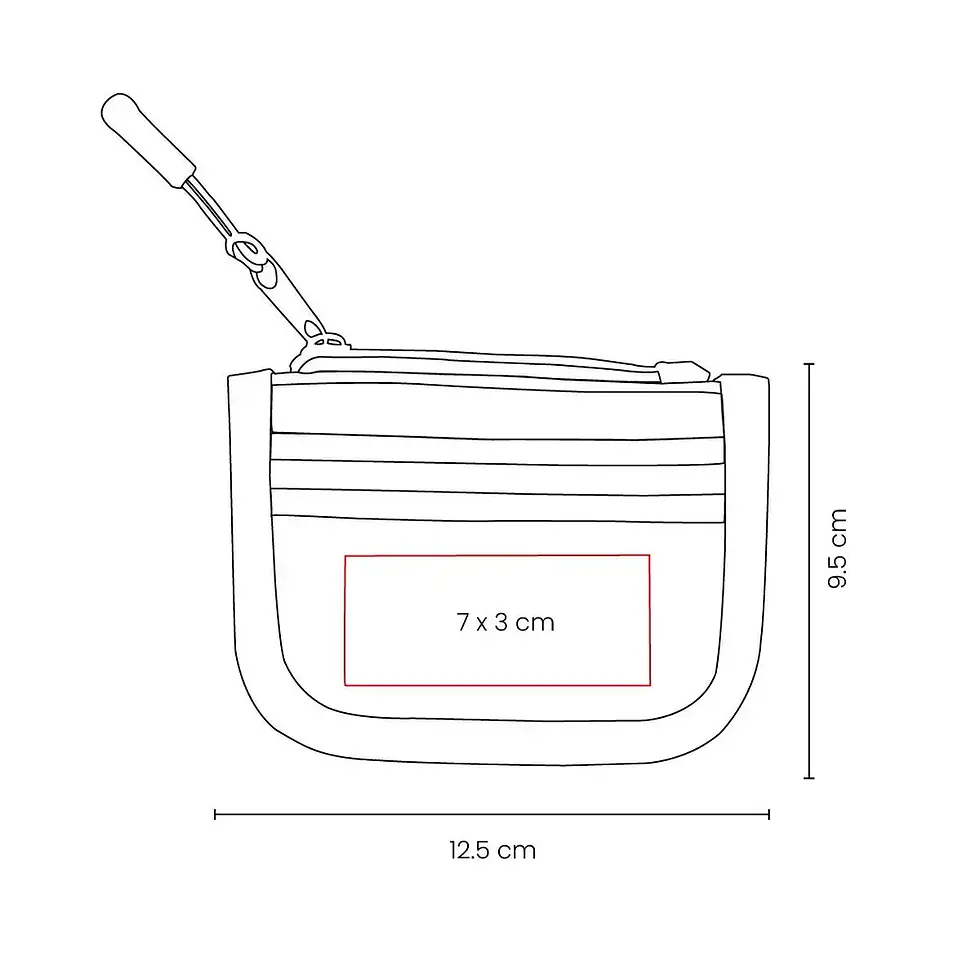 Miniatura: Cartera promocional de poliéster resistente