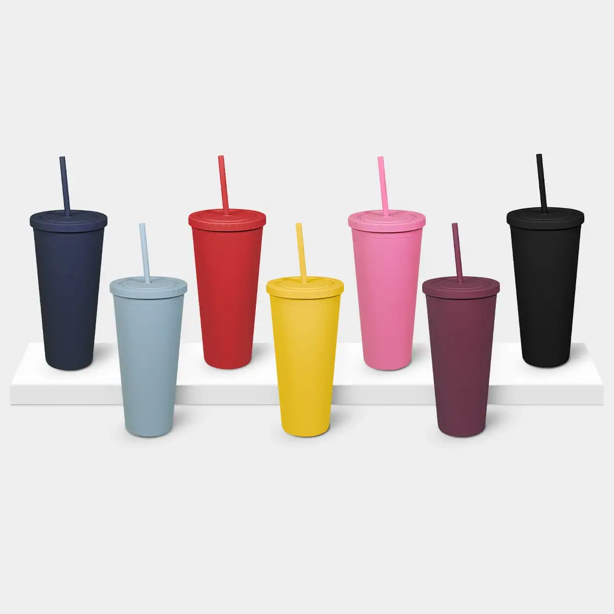 Vaso BLAG Doble Pared con Popote