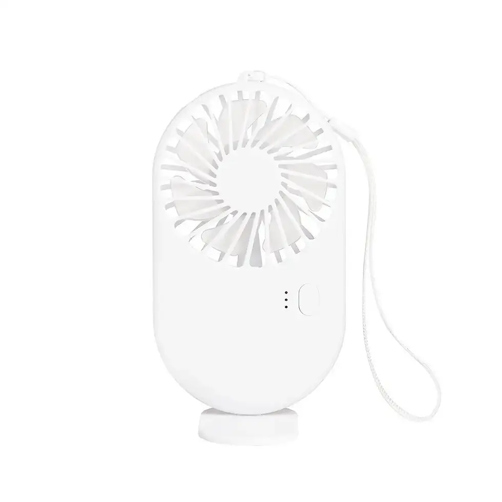 Mini ventilador recargable personalizado con logo