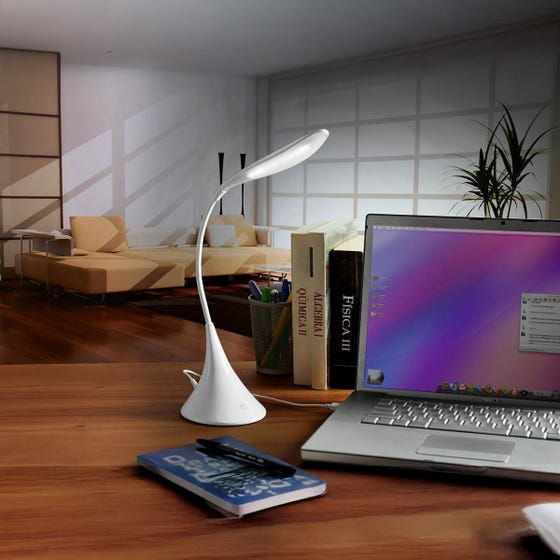 Miniatura: lámpara Swan USB y baterías para oficina