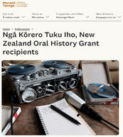 This year the museum received a Ngā Kōrero Tuku Iho, New Zealand Oral History Grant to record the stories and herstories of Woman's Land communities in Aotearoa.