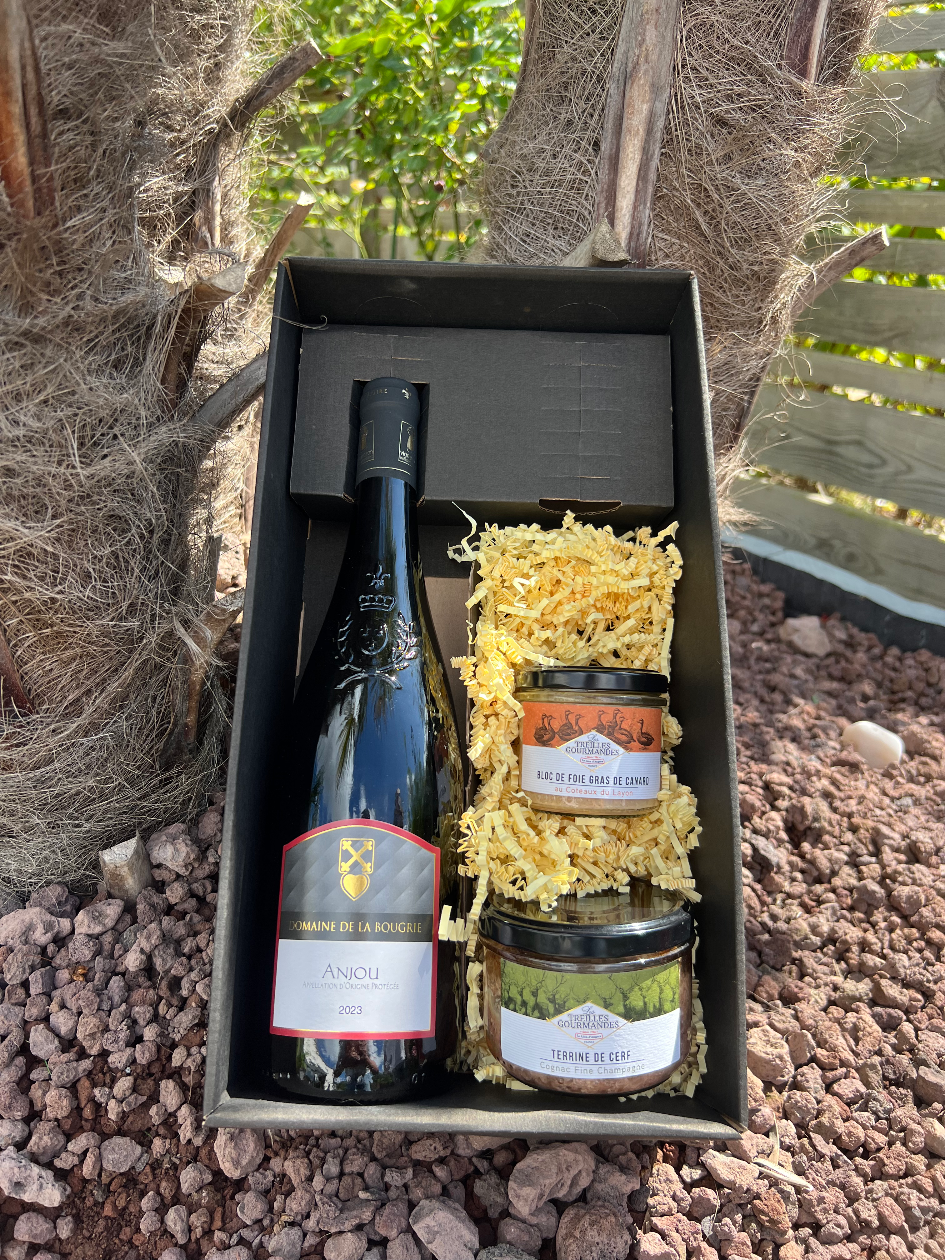 Coffret 4 - 1 bouteille 2 épiceries