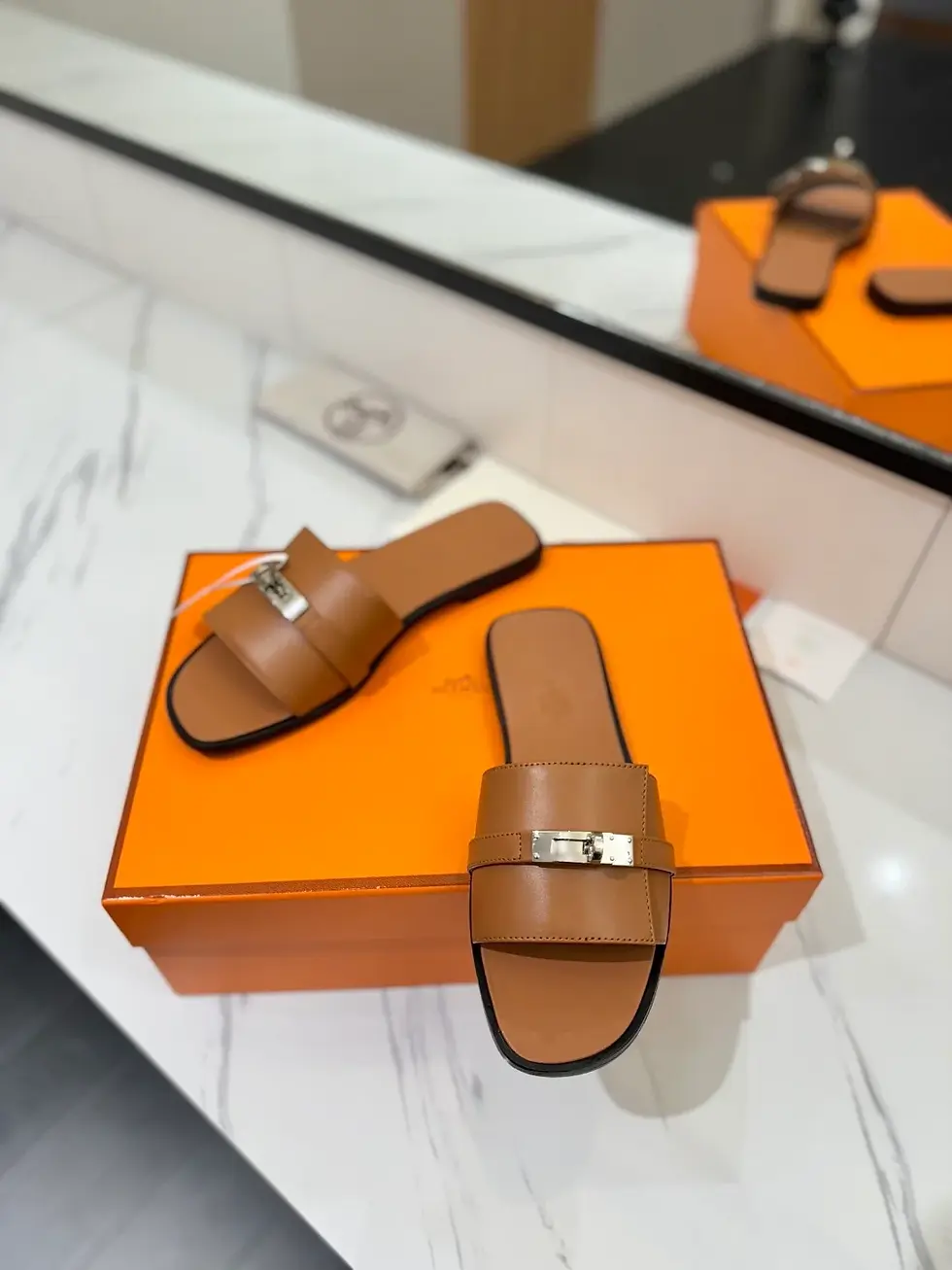 Miniature : Mules Hermès 
