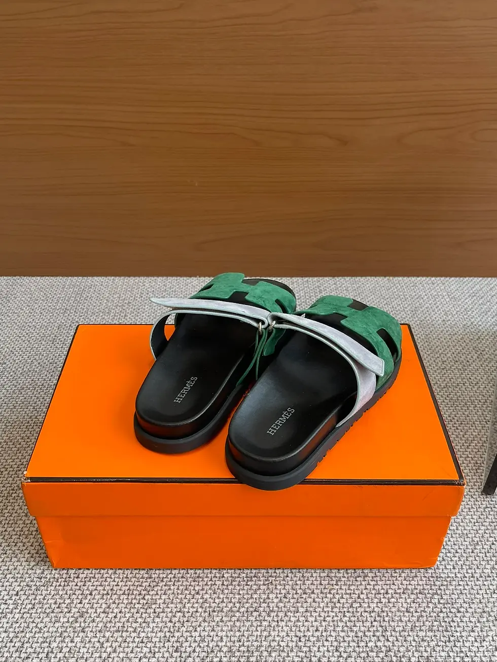Miniature : Mules Hermès Chypre