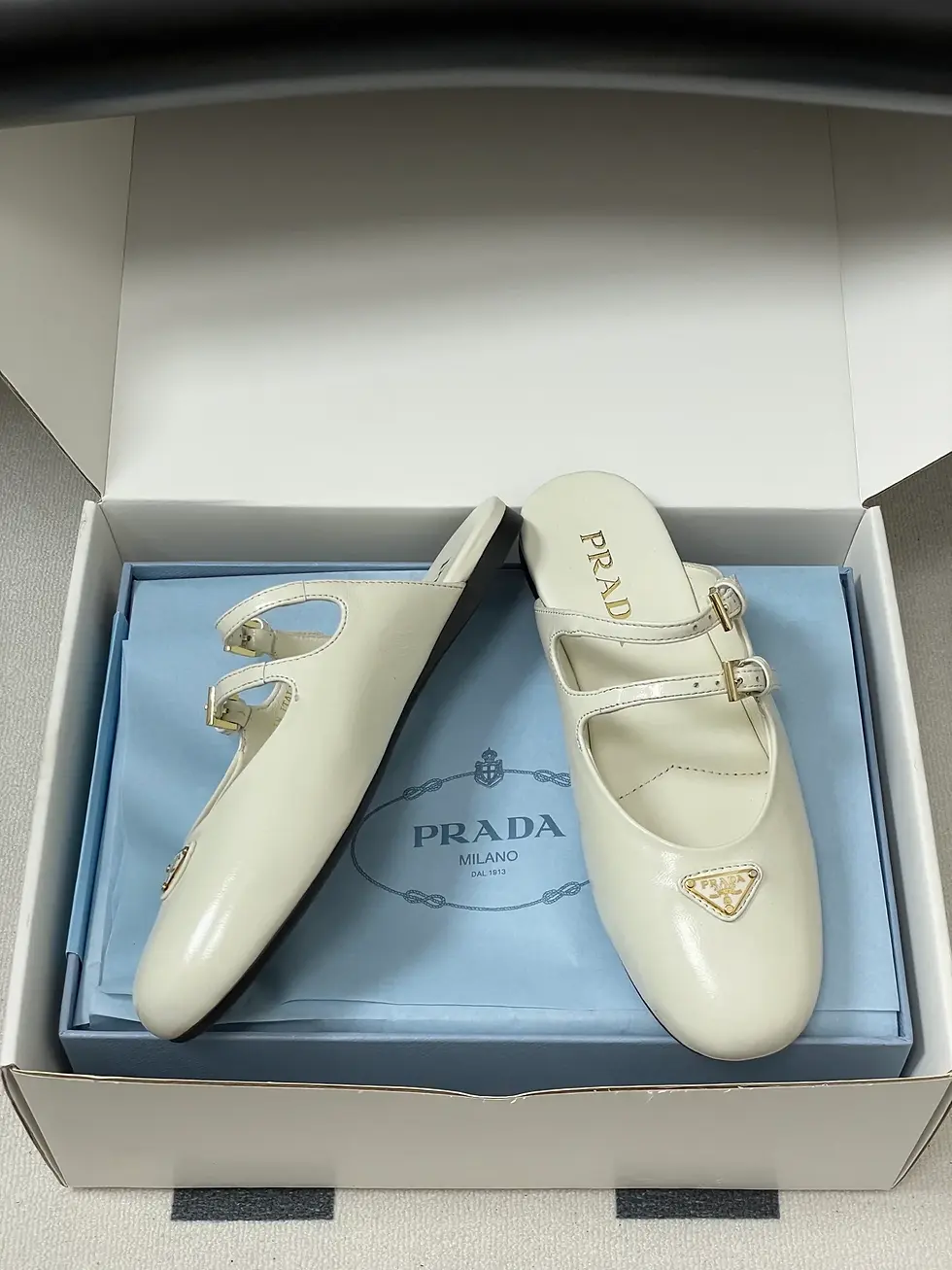Miniature : Mules Prada 