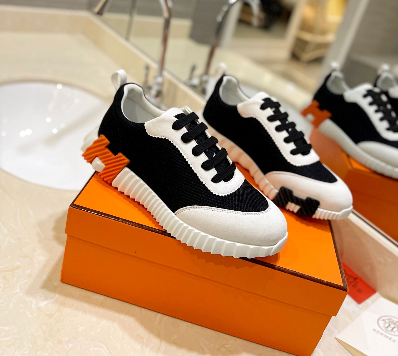 Baskets Hermès 